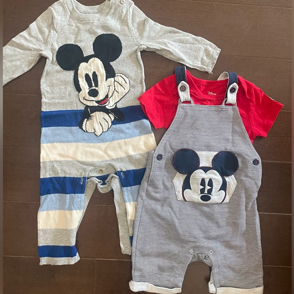 Toddler MICKEY DISNEY SET  bundle 16-24 months